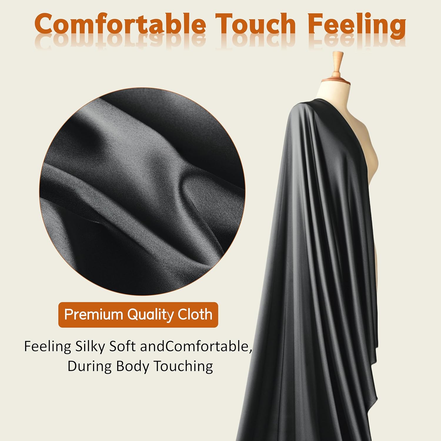 Silky-soft fabric